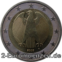 2 Euro Deutschland 2002 Bundesadler