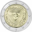 2 Euro Sondermünze aus Lithauen aus 2019 mit dem Motiv Sutartinės
